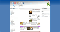 Desktop Screenshot of gratisandgratis.com